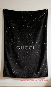Gucci Starry Monogram Fleece Throw Blankets IMG_2900